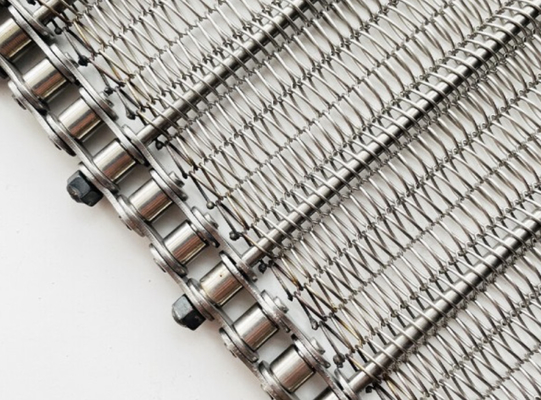 Đai băng tải dạng tổ ong bằng kim loại OEM Băng tải dạng tổ ong