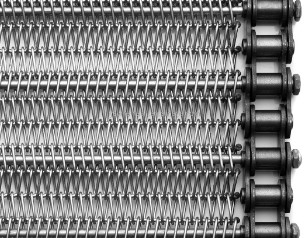 Băng tải băng tải phẳng Flex 2mm 316 Băng tải cấp dây thực phẩm