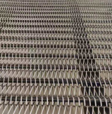 Eye Link Thực phẩm cấp 304 Dây băng tải bằng thép không gỉ Kích thước tùy chỉnh