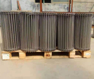 Băng tải thép không gỉ chiều rộng tùy chỉnh, bước xoắn ốc tùy chỉnh, giải pháp xử lý vật liệu công nghiệp bền bỉ