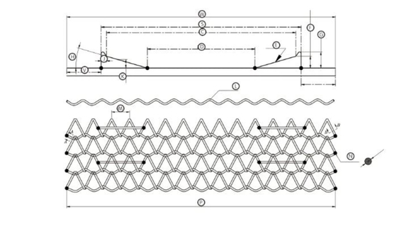 Bảng điều khiển năng lượng mặt trời bằng thép không gỉ OEM Dây lưới để chống chim bồ câu