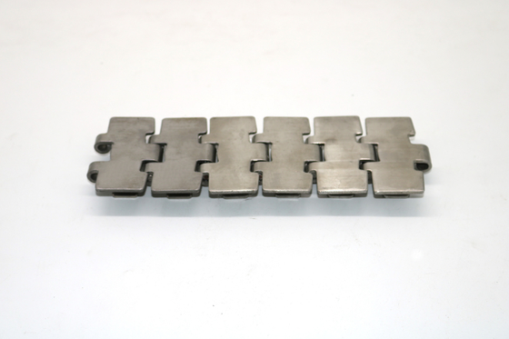 Dây chuyền con lăn có dây đai băng tải SS Slat Chain với phần đính kèm
