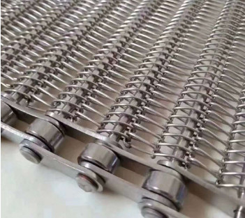 Dây đai lưới liên kết dây xích đo nặng cho thiết bị băng tải