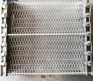 Nhiệt độ cao 314 310s Thép không gỉ lưới xoắn ốc Băng tải dây đai kim loại