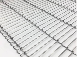 liên kết chuỗi dây đai lưới thép không gỉ Dây đai bánh quy Băng tải