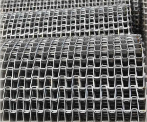 Dây đai chuỗi lưới phẳng 316SS mạnh mẽ cho băng tải