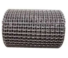 Dây đai chuỗi lưới phẳng 316SS mạnh mẽ cho băng tải