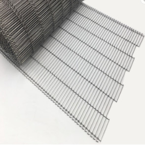 Nhiệt độ cao lưới thép không gỉ Enrober dây đai cho băng tải trứng
