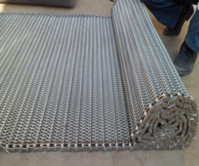 Dây băng tải lưới OEM Dây đai thép không gỉ 316 Tấm xích bằng thép không gỉ