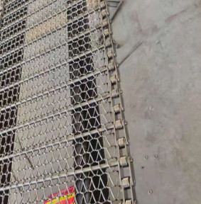 Thực phẩm tùy chỉnh Cấp 304 SS Dây băng tải Dây xích kim loại Liên kết chuỗi kim loại