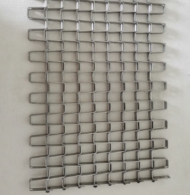 Thép không gỉ tổ ong phức hợp dây lưới kim loại cho băng tải thực phẩm