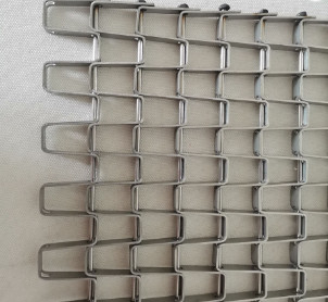 Thép không gỉ tổ ong phức hợp dây lưới kim loại cho băng tải thực phẩm