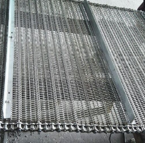 ODM Băng tải bằng thép không gỉ Liên kết xoắn ốc Thép lưới