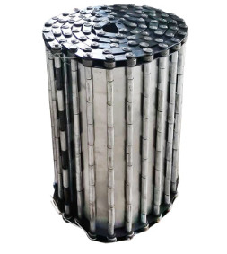 Bản lề bằng thép không gỉ tấm thép không gỉ Băng tải liên kết tấm cho chip