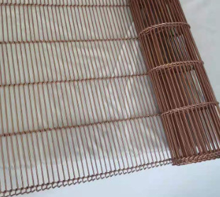 Lưới dây đai thép không gỉ Enrober cho băng tải công nghiệp thực phẩm