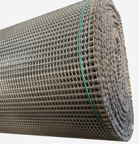 Dây xích liên kết bằng thép không gỉ 304 Cuộn dây đai lưới để làm sạch làm khô