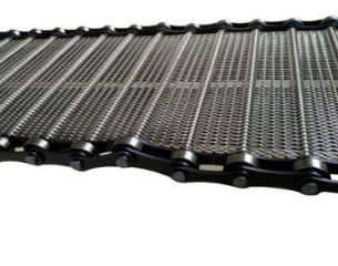 Dây lưới dệt trơn SS 304 Dây đai lưới phẳng cho máy rang hạt khô
