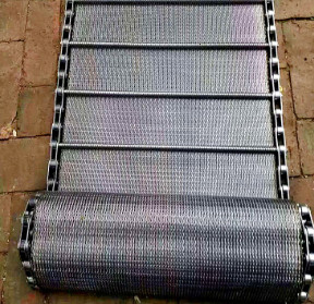 Công nghiệp thực phẩm tùy chỉnh Băng tải kim cương lưới thép tấm