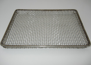 Màn hình mặt bích Khung lưới thép không gỉ bện 304 314 310s