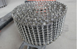 Dây đai băng tải bằng thép không gỉ 168mm-900mm SS Lưới để ốp tường