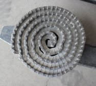 Dây đai băng tải bằng thép không gỉ 168mm-900mm SS Lưới để ốp tường