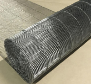 Dây đai băng tải loại lưới phẳng SS304 SS316 để vận chuyển bánh quy sô cô la
