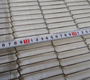 Lưới băng tải thực phẩm bằng thép không gỉ Flex 304 phẳng