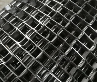 Dây đai băng tải bằng thép không gỉ Flex Enrobe phẳng cho tiệm bánh