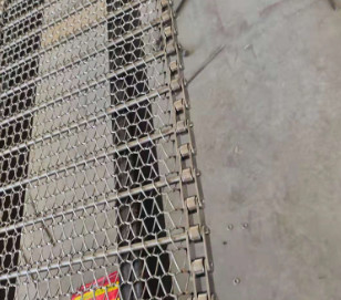 Eye Link Thực phẩm cấp 304 Dây băng tải bằng thép không gỉ Kích thước tùy chỉnh