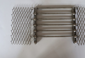 Băng tải dây đai lưới thép không gỉ OEM SS304