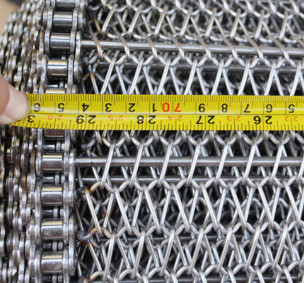 Cân bằng dệt SUS304 SS Dây băng tải vải lưới dệt
