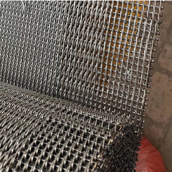 Tấm lưới thép tấm lưới kim cương cấp thực phẩm Băng tải cho lò nướng