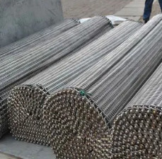 Tấm lưới kim loại mịn chịu nhiệt Dây vải cho băng tải
