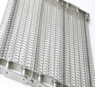 Dây đai tủ đông xoắn ốc bằng thép không gỉ Twill Lưới dệt Hà Lan