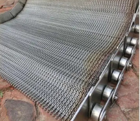 Dây đai tủ đông xoắn ốc bằng thép không gỉ Twill Lưới dệt Hà Lan