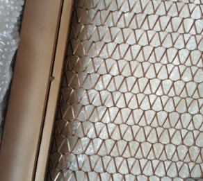 Tấm lưới kiến ​​trúc dây đai xoắn ốc trang trí