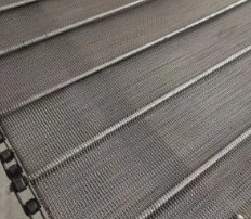 Thép không gỉ Unichain Modular Chain Mesh Belt 1,2mm 1,4mm