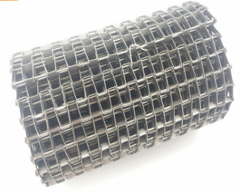Dây băng tải bằng thép không gỉ dạng tổ ong 1x1 Lưới dây mạ kẽm