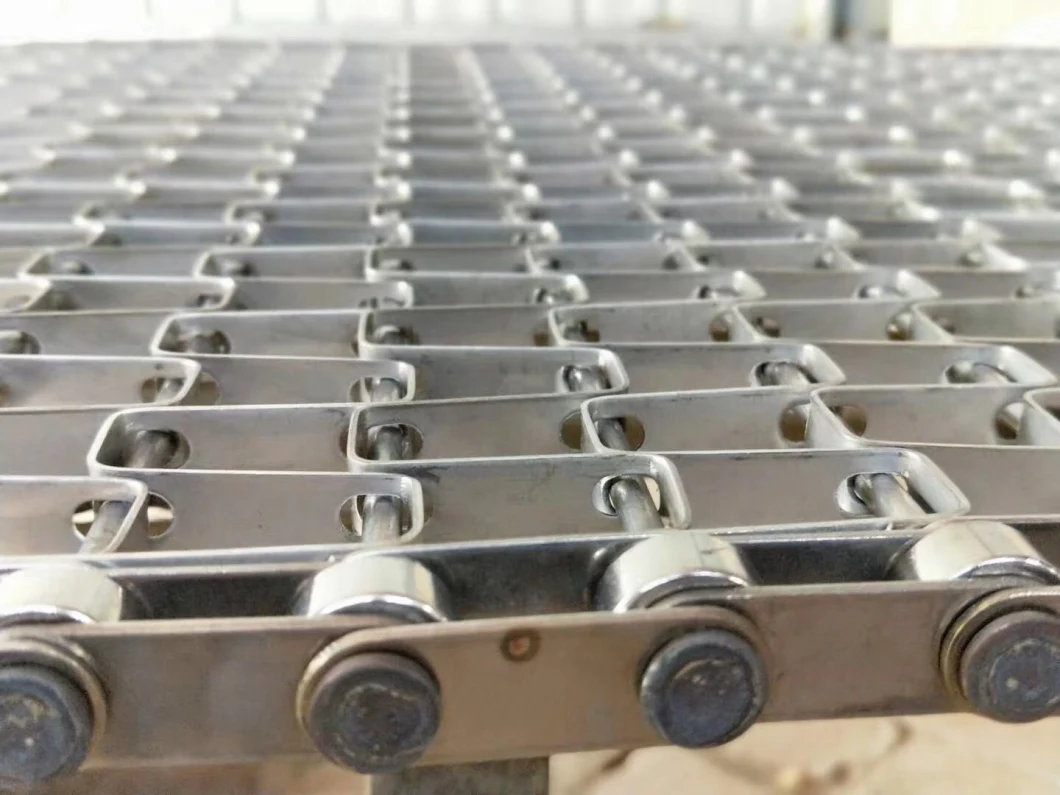 Dây xích dệt ODM Dây đai lưới thép không gỉ Dây thẳng Dải 16