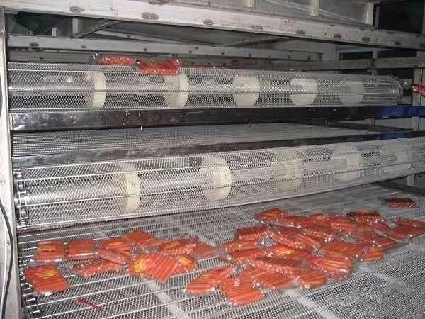 Băng tải dây đai lưới thép xoắn ốc cân bằng 0,5mm-4mm cho lò nướng bánh mì 9